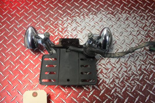 2022 HARLEY ROAD GLIDE OEM REAR TURN SIGNALS & TAG BRACKET BRAKE LIGHT RG36 - Picture 7 of 11