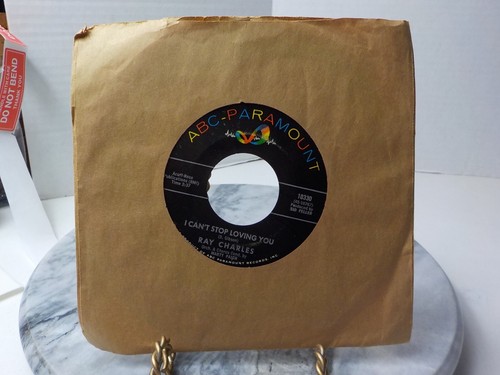 RAY CHARLES: I CANT STOP LOVING YOU / BORN TO LOSE, 45 rpm 1962 #10330 - Foto 3 di 6