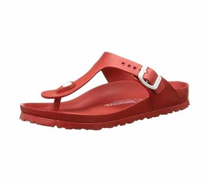 BIRKENSTOCK ESSENTIALS UNISEX GIZEH EVA SANDALS RED 128231 AUTHENTIC | eBay