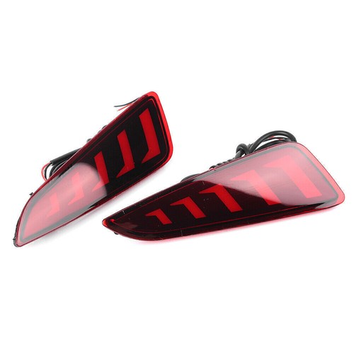 Car Rear Fog Lights 12V LED Bumper Tail Light Fit Toyota CHR C-HR 2016-2022 - Picture 6 of 8