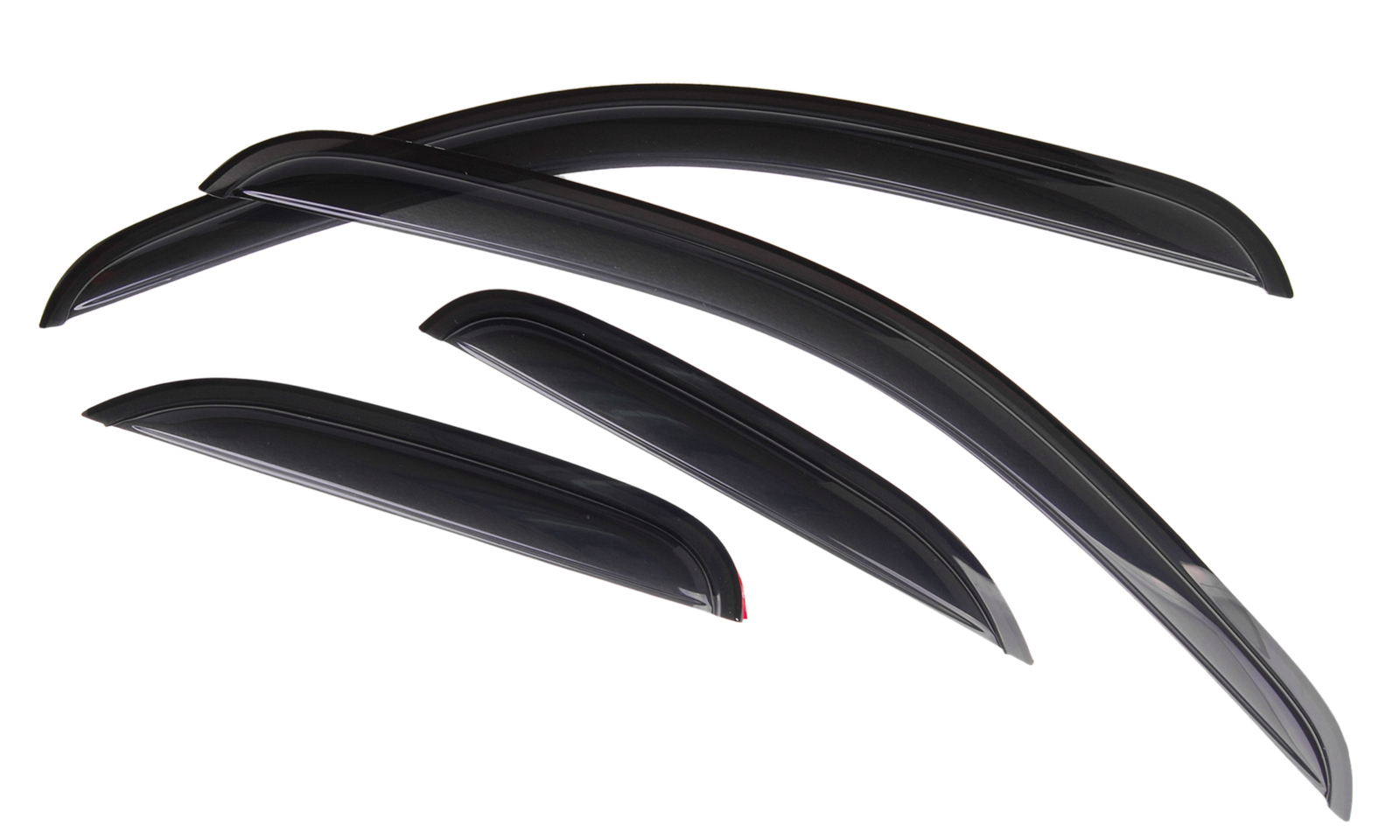 Vent Shade Window Visors Rain Guards Shield 2007-2013 Silverado/Sierra 1500... In Channel Rain Guards