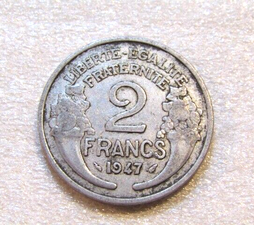1947 France 2 France Coin