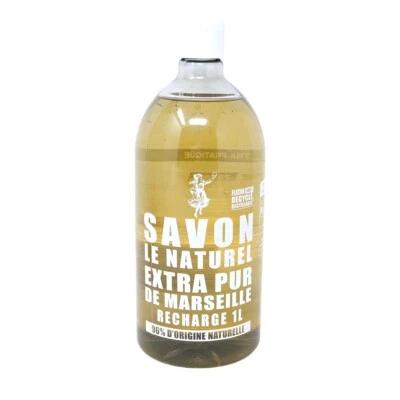 LASCAD SAS Savon de Marseille extra Pur Le Naturel 1000ml refill pack