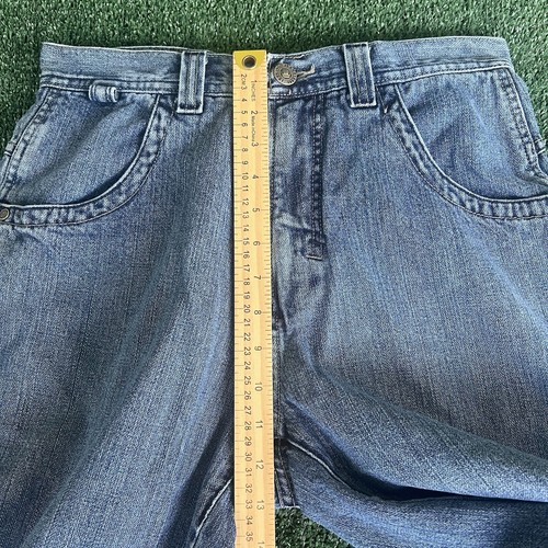 Vintage Y2K JNCO Wide-Leg Eagle Snake Skate Blue Jeans Size 20 31x29" 20" Opens - Picture 15 of 18