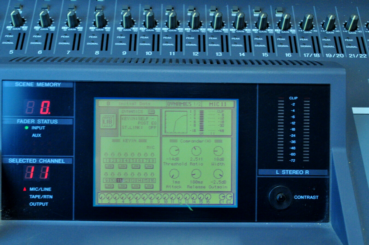 ヤマハ O2R ver.2 24ch デジタルミキサー メーターブリッジ付属 ヤマハ O2R ver.2 24ch デジタルミキサー メーターブリッジ付属