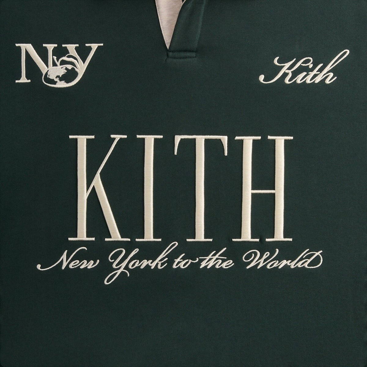 Kith New York NY Nelson Collared Pullover in Stadium Men's Kith New York NY Nelson Collared Pullover in Stadium Men's