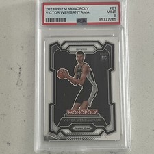 2023-24 #81 Victor Wembanyama (RC) Panini Prizm Monopoly - Silver Prizm