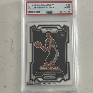2023-24 Panini Prizm Monopoly - Silver Prizm #81 Victor Wembanyama (RC)