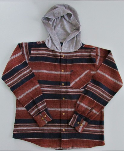 Street Rules Jungen Flanell Hoodie Hemd Größe 18 - Bild 1 von 4