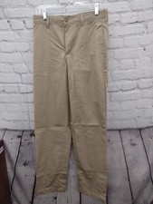 Lands End Boys Pants, Khaki, Size 18S, 18W X 30L