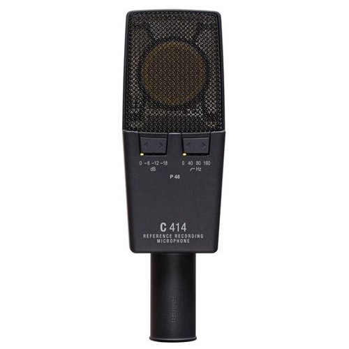 AKG C414 XLS Recording Studio Lead Vocal Instrument Drum Condenser Microphone - Picture 3 of 4