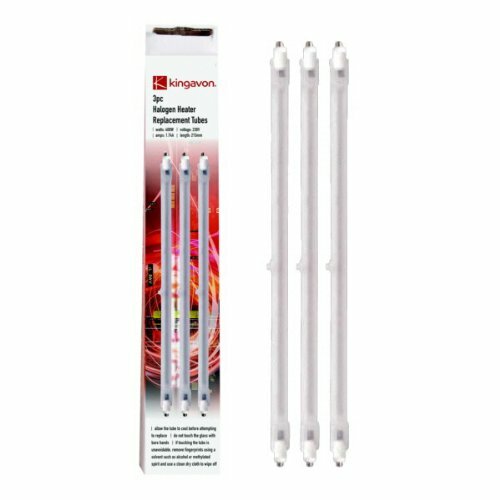 Kingavon BBHH205 Halogen Heater Replacement Tube Set 3 Piece for sale