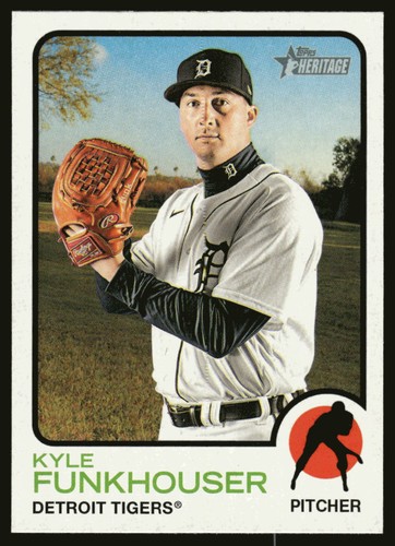 2022 Topps Heritage #452 Kyle Funkhouser