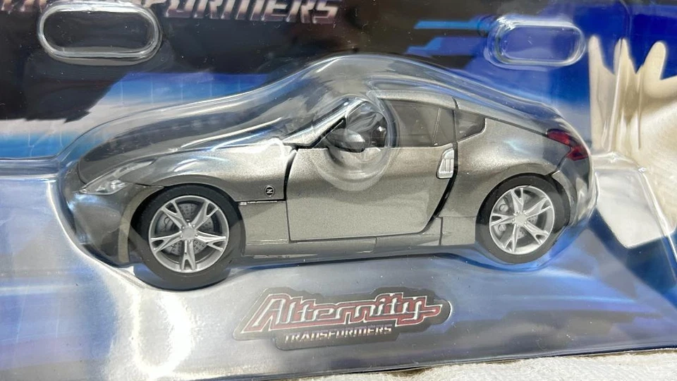 TAKARA TOMY Transformers Alternity Nissan Fairlady Z Megatron Silver A-02 - Image 3 of 4
