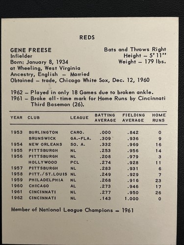 1963 Gene Freese Kahns Wiener - Picture 5 of 5