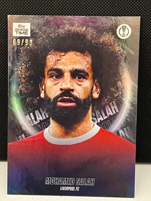 Mohamed Salah 69/99   Topps Showtime 2023/24   Liverpool FC   NM