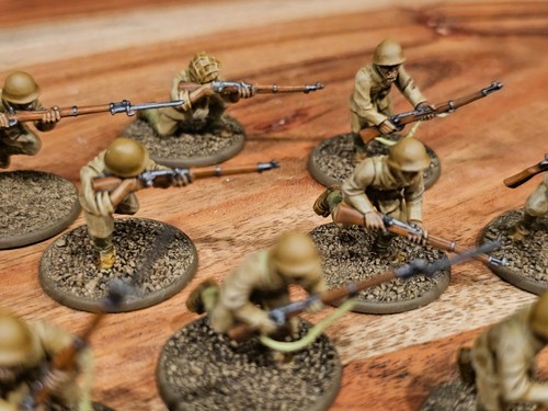 Warlord Games Bolt Action Imperial Japanese Infantry Very Well Painted x10 MC041 - Picture 7 of 24