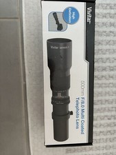 Vivitar 500mm F/8.0 MultiCoated Telephoto High Definition Lens SLR Compatible