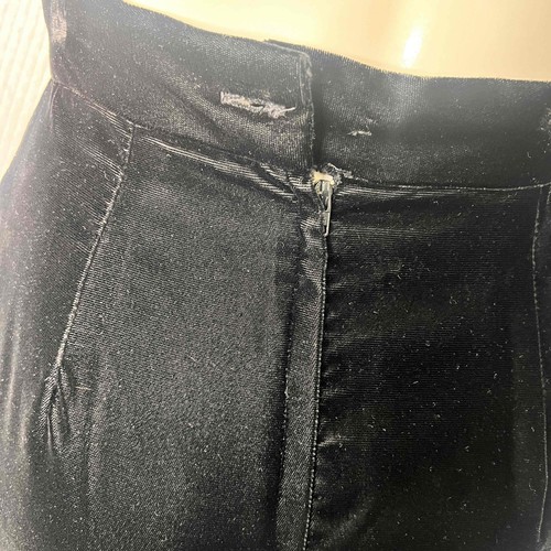 VTG 90s Ms. Interpret New York Black Velvet Rhinestones Bows Suit Jacket Skirt 4 - Imagen 13 de 13