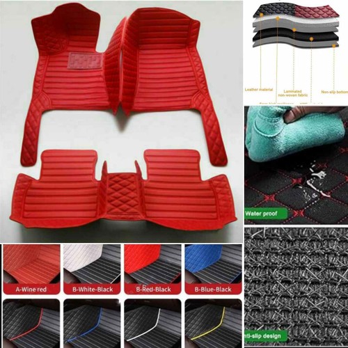 For Dodge Challenger RT Scat Pack Car Floor Mats Custom Auto Carpet All Weather - Foto 22 di 32