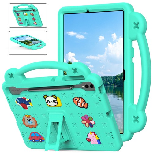 For Samsung Galaxy Tab S7 S8 Plus S9 FE S10Tablet Kids EVA Case Cover w/ Strap - Picture 61 of 79
