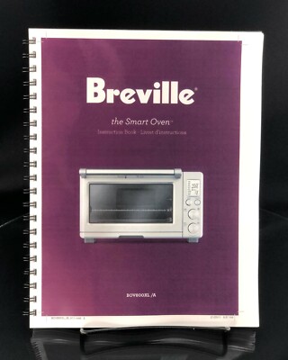 Breville BOV800XL Smart Oven Instructions Manual Reprint COLOR Copy