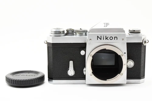 Nikon F2 Eye Level Silver [Near MINT] 35mm SLR Film Camera Body From JAPAN