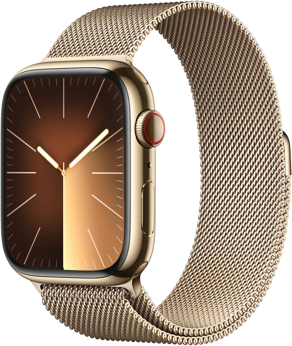 Apple Watch Gen 9 Series 9 Cell 45mm Gold Stainless Steel Apple Watch Gen 9 Series 9 Cell 45mm Gold Stainless Steel