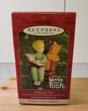  Vintage Hallmark Keepsake Disney Winnie the Pooh A Story for Pooh Ornament 2001