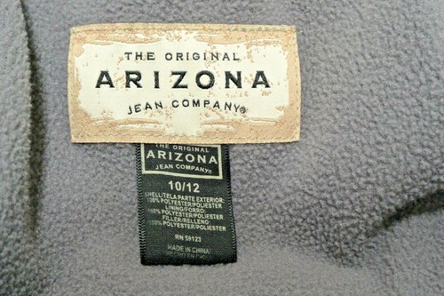 Arizona Jean Company Jungen Winter Schnee Ski Puffy Jacke schwarz grau Größe 10/12 - Bild 4 von 10