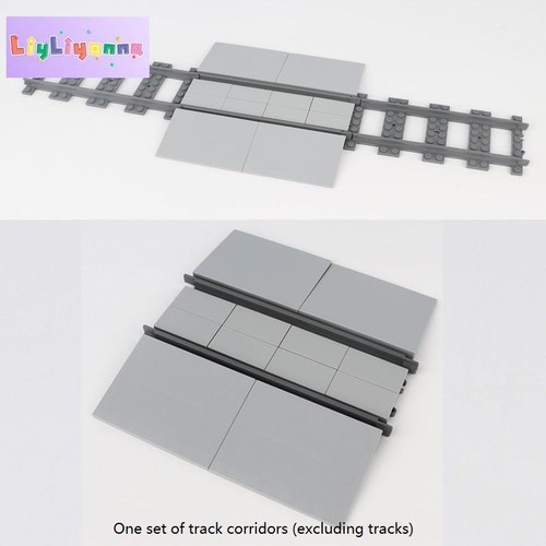 Station Tracks Railway Buffer MOC Kit Train Building Blocks Sets - 37 Sets! - Picture 41 of 44