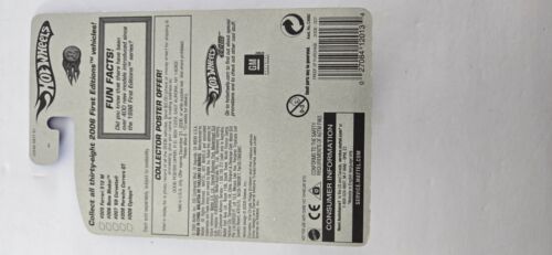 2006 Hot Wheels #007 First Editions ’69 CORVETTE Yellow Faster Than Ever (7/38) - Picture 6 of 6
