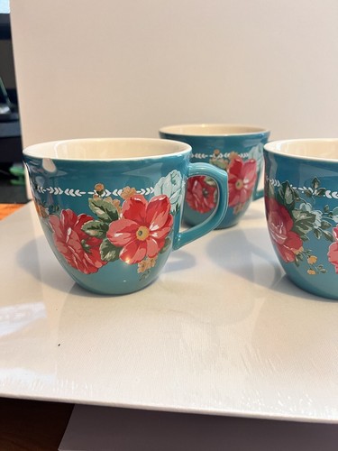 3 Pioneer Mugs Floral 16 oz - Picture 14 of 17