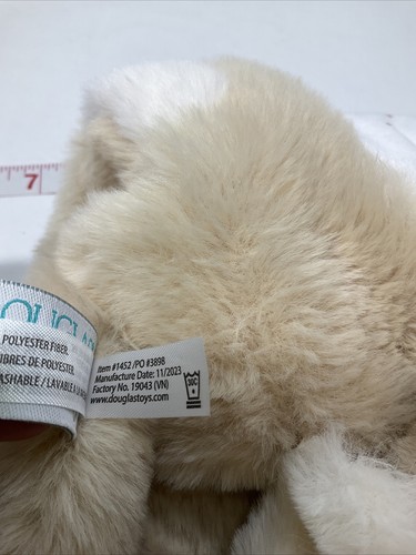 Douglas baby tan/cream puppy Super Soft Unisex Lovey Sewn Eyes & Nose 2023 - Picture 13 of 13