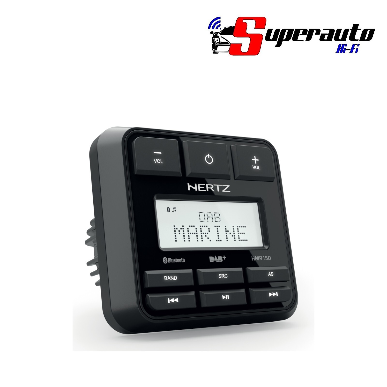 Hertz Marine HMR 15 D Media Receiver DAB+ USB Bluetooth AUX Radio Nautica HMR15D