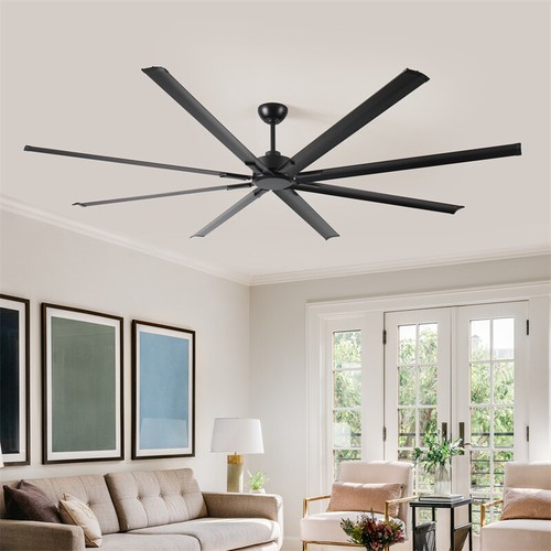 96" Large Industrial Ceiling Fan No Light Reversible DC Motor Home & Commercial - Picture 6 of 9