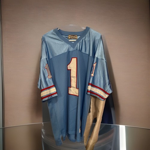 Players Of The Century Größe 54 2XL Warren Moon Houston Oilers Fußball Trikot - Bild 4 von 23