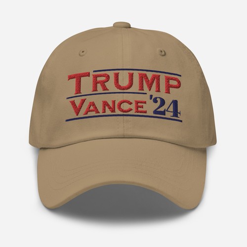 Trump Vance '24 Dad Hat, Donald Trump and JD Vance, Donald Trump 2024 Hat, GOP - Picture 7 of 11