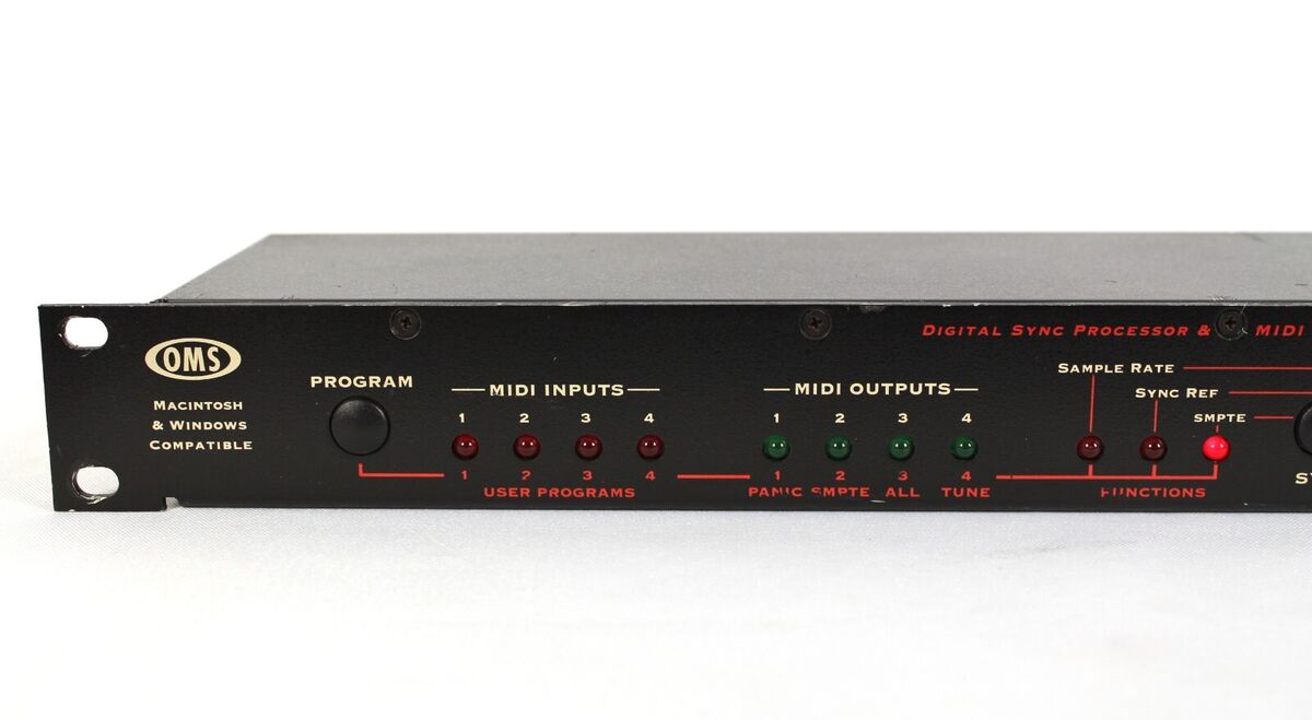 Opcode OMS Studio 64 XTC Channel MIDI Interface POWER TESTED Opcode OMS Studio 64 XTC Channel MIDI Interface POWER TESTED
