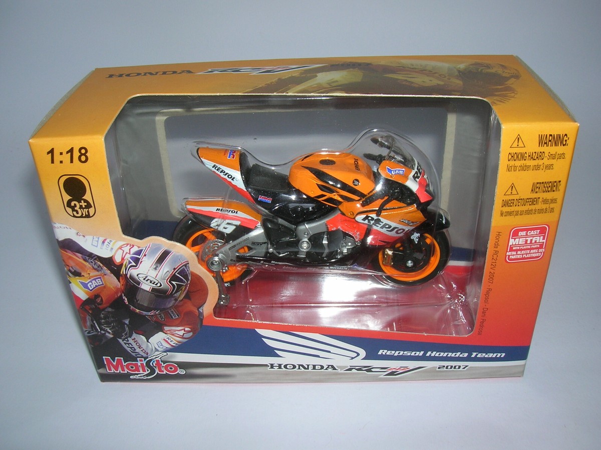 Maisto Repsol Honda Team RC 212 V MotoGP 2007 Dani Pedrosa #26, 1