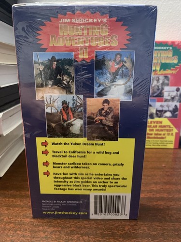 Jim Shockey's Hunting Adventures 1-5 VHS complete set: bucks, elk, boars, & more - Bild 7 von 16