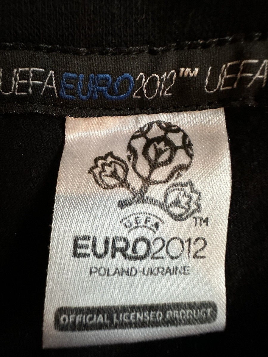 UEFA Euro 2012 Poland-Ukraine S Black T-Shirt | eBay