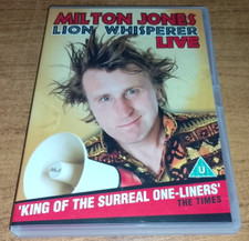 Milton Jones - Lion Whisperer Live - DVD - Cert U - 2011