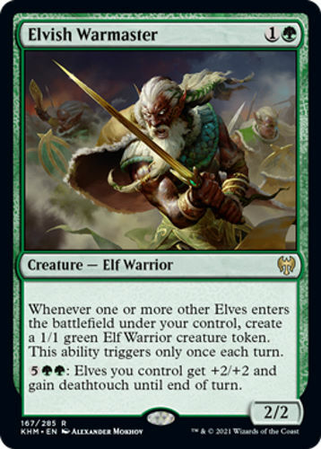 Elvish Warmaster, Kaldheim - Bild 1 von 1