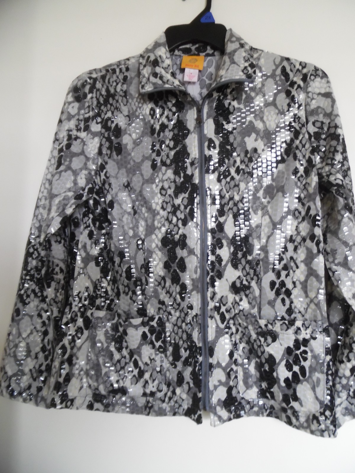 MINT Gorgeous Ruby Rd snake prints Jacket Size 8 - image 1