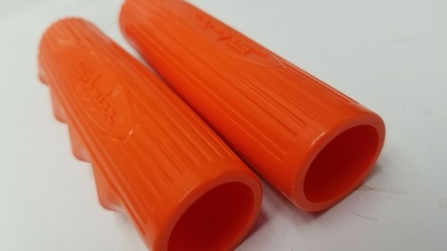 NEW SCHWINN KRATE STINGRAY MANTA COOL ORANGE DISC REPLACEMENT HANDLEBAR GRIPS - Foto 5 di 5