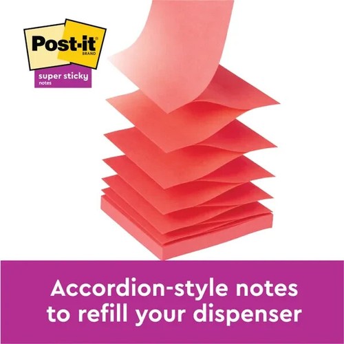 Post-it Sticky Z-Notes Colour Cabinet 76x76mm (24 Pack) 7100236587 - Picture 4 of 5