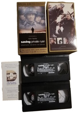 Saving Private Ryan (VHS, 2000, 2-Tape Set, Special Limited Edition)