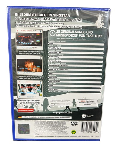Singstar Take That PS2, NEU + OVP, eingeschweißt, Playstation 2  Spiel Sealed - Bild 3 von 3