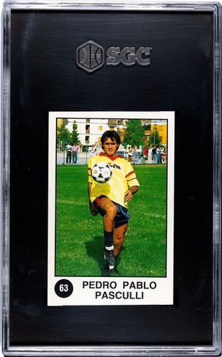 1988 Panini Supersport #164 Julio Cesar Chavez Rookie Card RC SGC 7 NM HOF - Bild 2 von 2